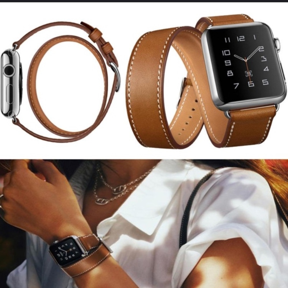 Apple watch 3rd gen. genuine leather loop band.